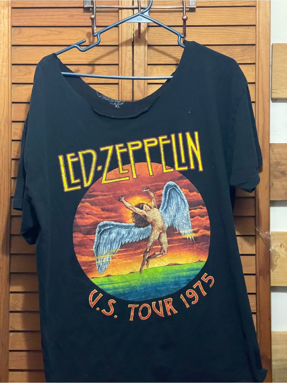 Black Graphic Tour T-Shirt - US Tour 1975